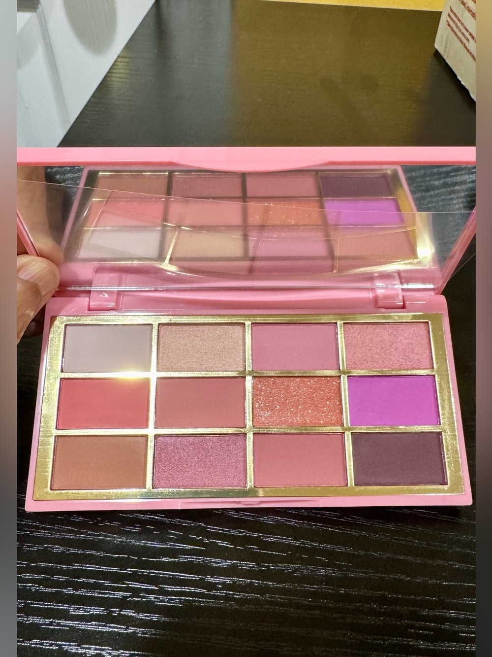 Cheeky Rose Beauty Electric Rose Eyeshadow Palette (12 shades). Brand new in box